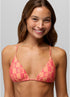 prAna W Hana Hideaways Triangle Swim Top GUAVA POP