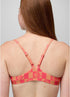 prAna W Lahari Swim Top GUAVA POP CHECKER