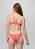 prAna W Lahari Swim Top GUAVA POP CHECKER