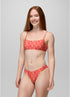 prAna W Lahari Swim Bottom GUAVA POP CHECKER