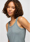 prAna W Cozy Up Scoop Tank SALTWATER