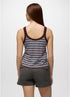 prAna W Cozy Up Scoop Tank SALTWATER STRIPE