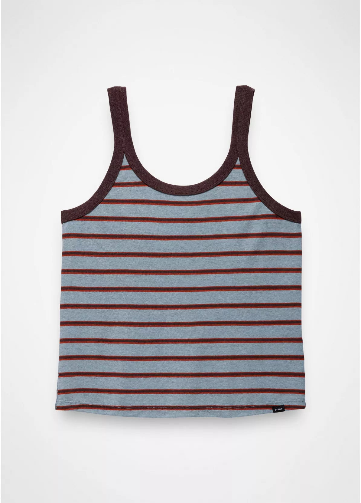 prAna W Cozy Up Scoop Tank SALTWATER STRIPE