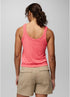 prAna W Cozy Up Scoop Tank GUAVA
