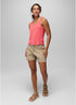prAna W Cozy Up Scoop Tank GUAVA