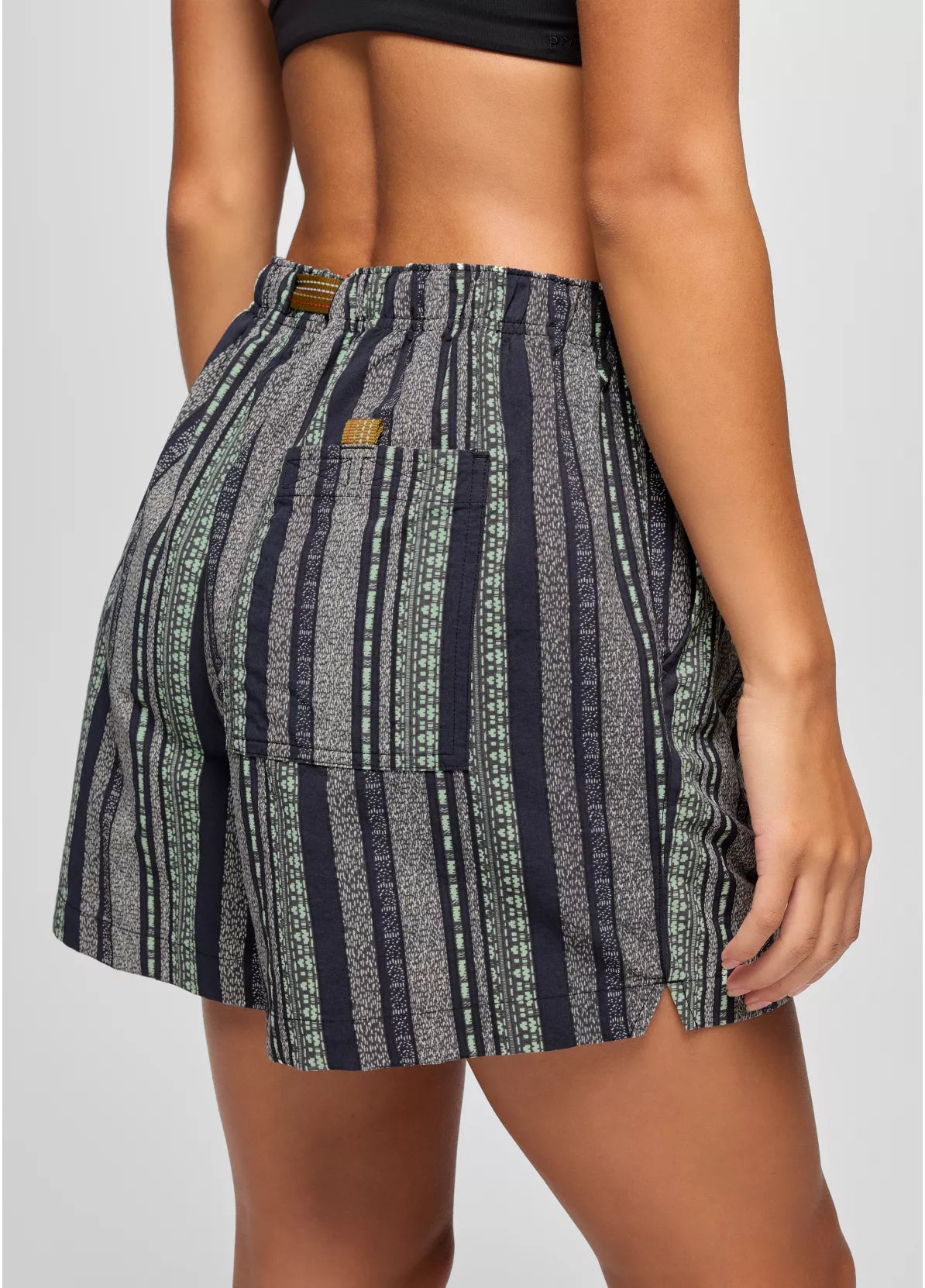 prAna W Indio Heritage Short BLACK
