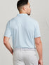 Tasc M Cloud Polo GEYSER HEATHER / WHITE STRIPE