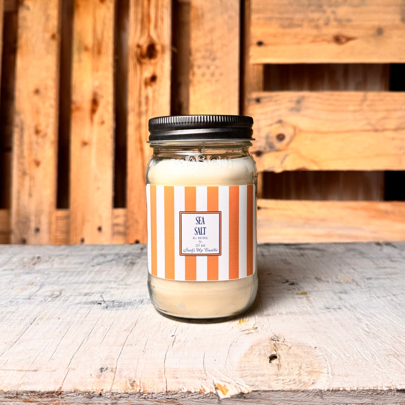 Surf's Up 16 oz Candle Pool Collection SEA SALT