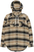 KAVU W Jess Flannel Hoodie BRUSHWOOD