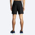 Brooks M Sherpa 7" 2-in-1 Short BLACK