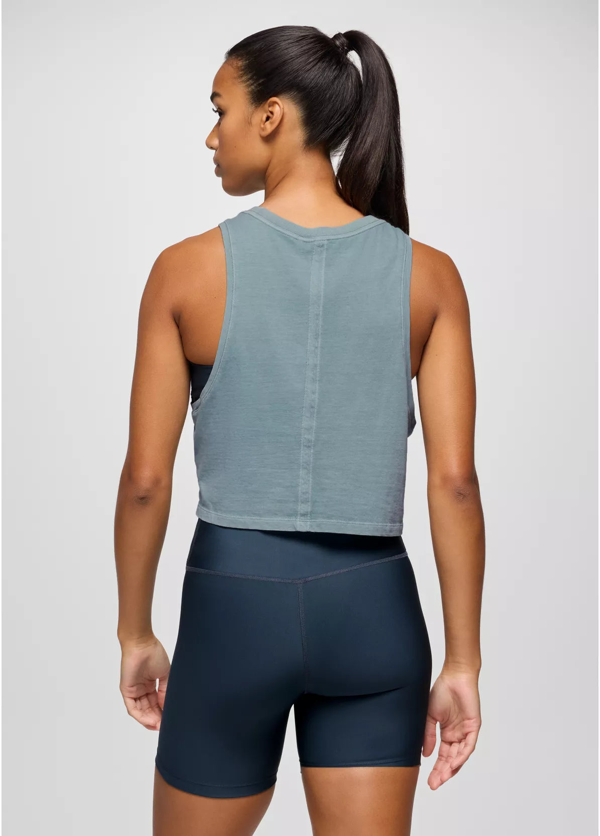 prAna W Everday Crop Tank SALTWATER