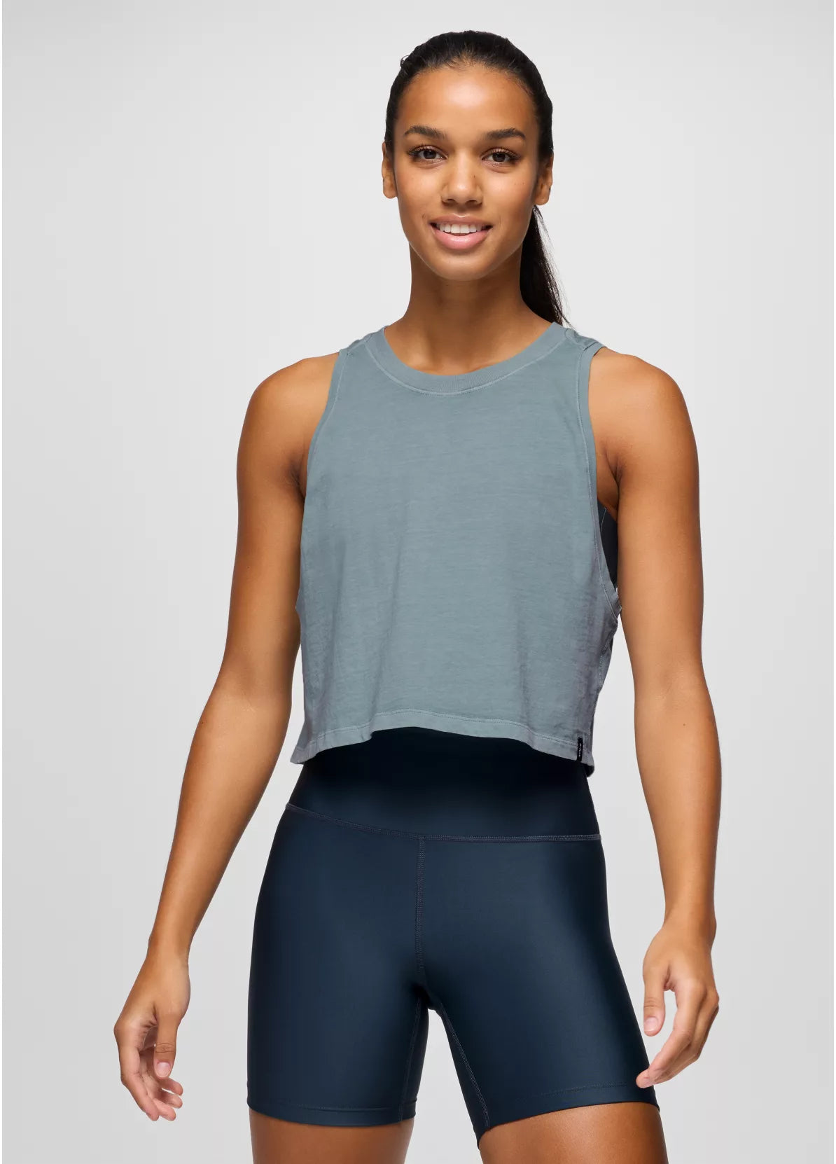 prAna W Everday Crop Tank SALTWATER