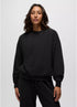 prAna W Cozy Up Crew Sweatshirt BLACK