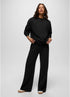 prAna W Cozy Up Crew Sweatshirt BLACK