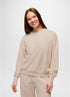 prAna W Cozy Up Crew Sweatshirt CANVAS HEATHER
