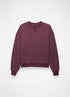 prAna W Cozy Up Crew Sweatshirt VINO