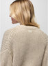 prAna W Sunday River Short Cardigan BEACH PEBBLE