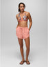 prAna W Hideaways E-Waist Short SOFT GUAVA