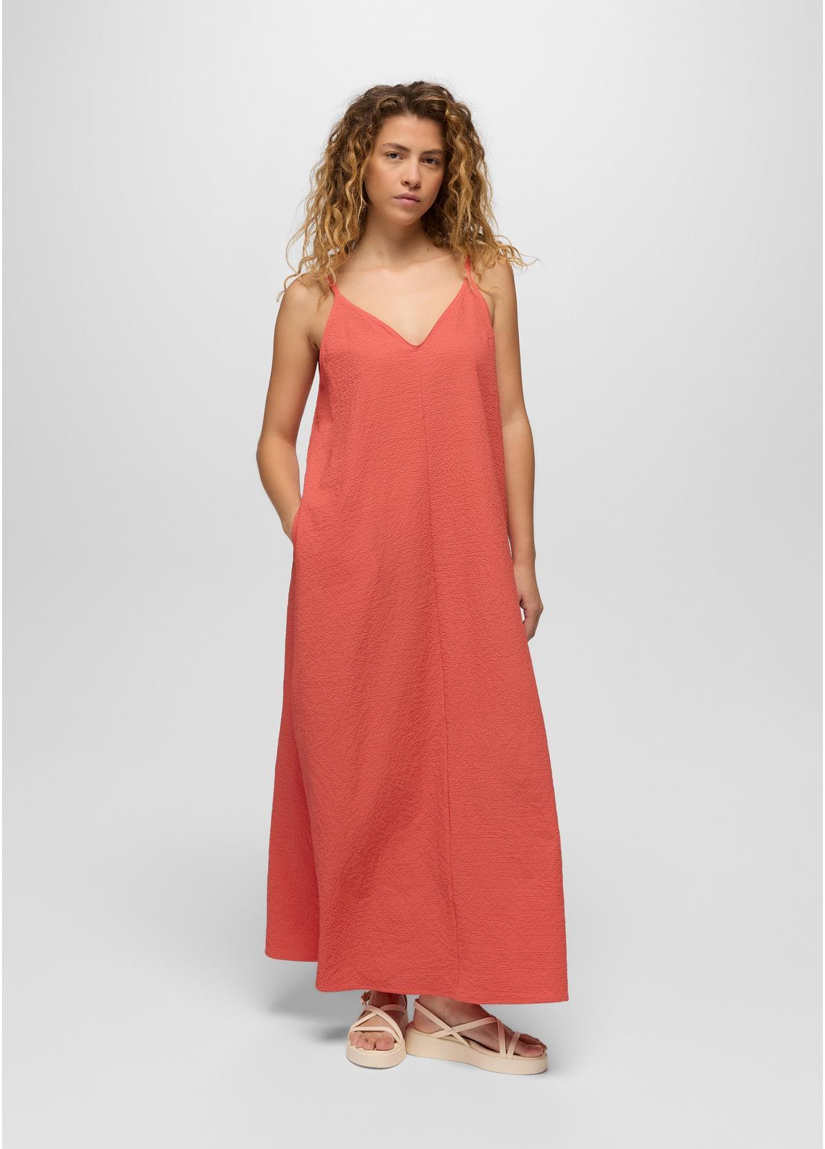 prAna W Coastal Sol Maxi Dress LYCHEE