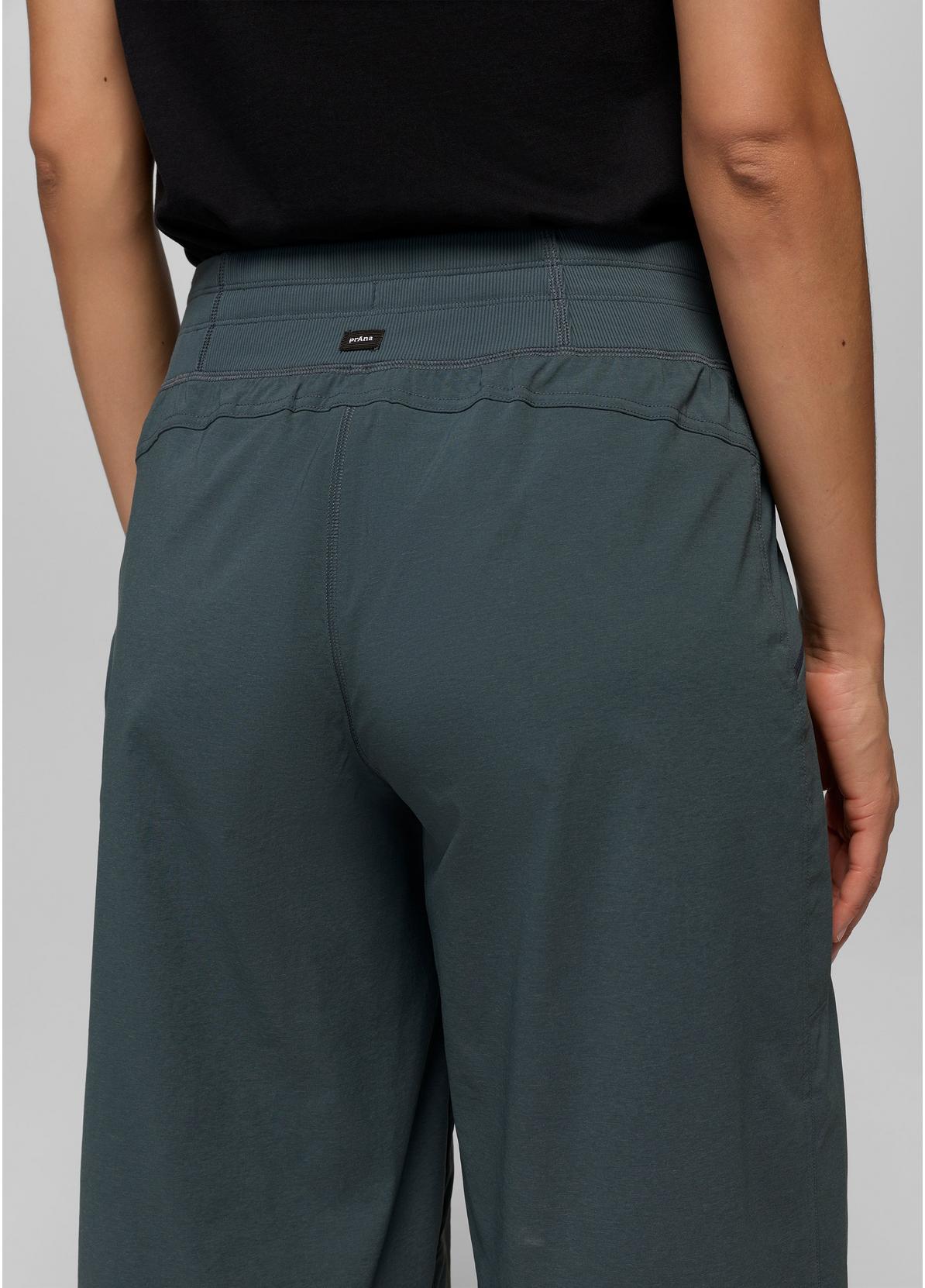 prAna W Koen Wide Leg Pant GREY BLUE