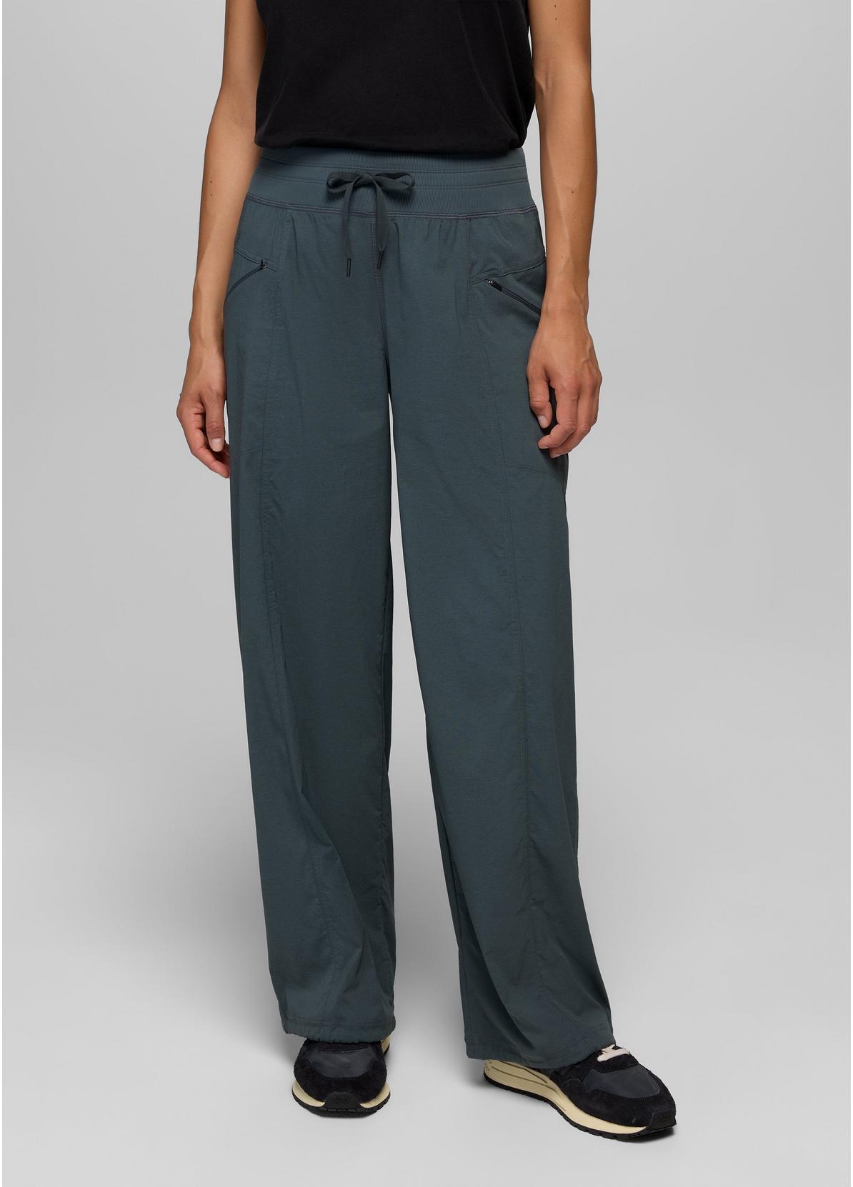 prAna W Koen Wide Leg Pant GREY BLUE