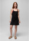 prAna W Crochet Mini Dress BLACK