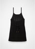 prAna W Crochet Mini Dress BLACK