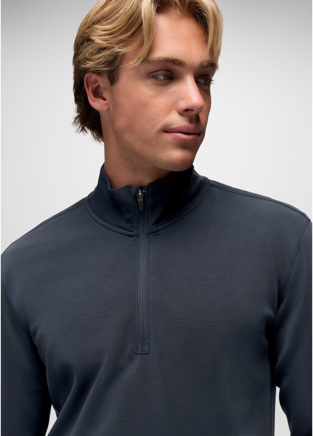 prAna M Shea 1/4 Zip Sweatshirt NAUTICAL