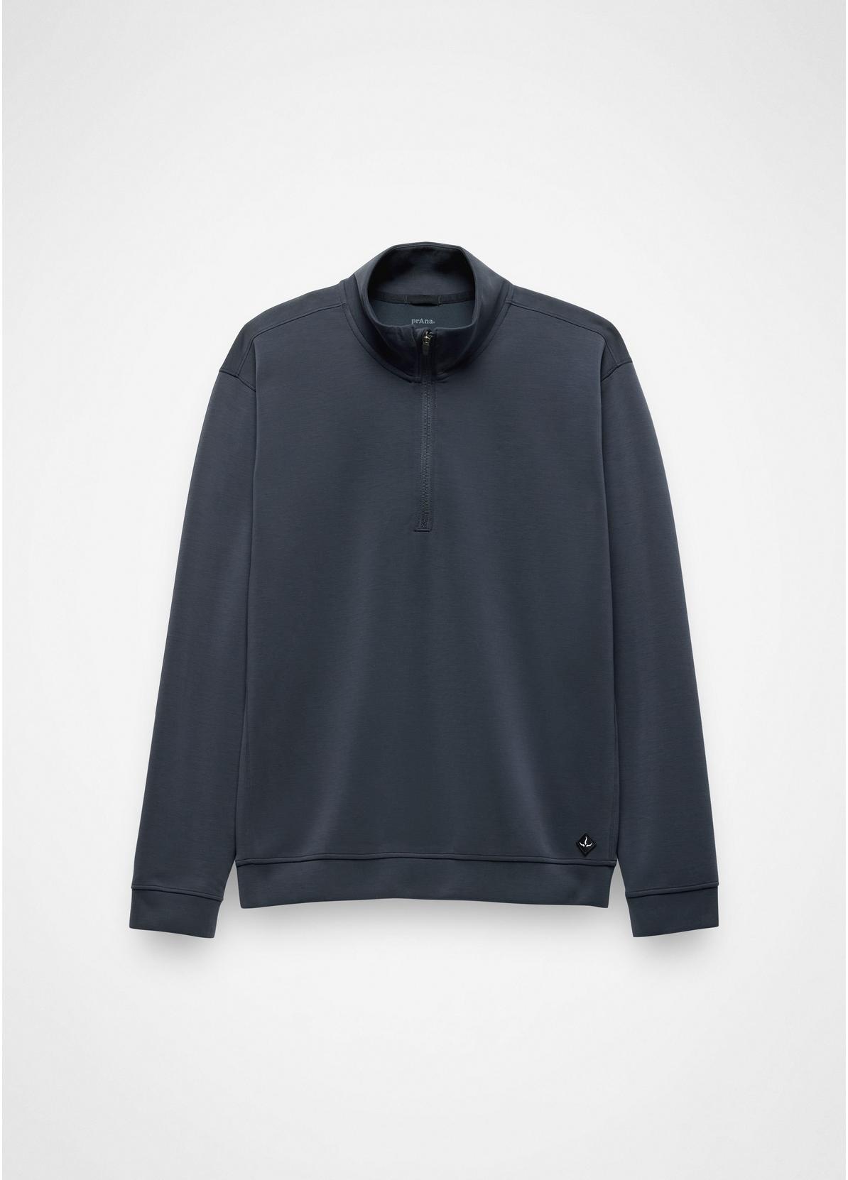 prAna M Shea 1/4 Zip Sweatshirt NAUTICAL