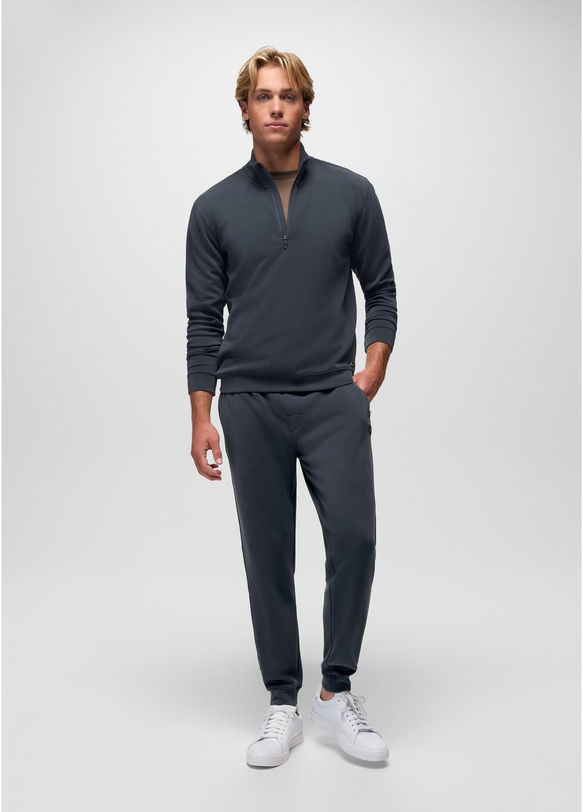 prAna M Shea 1/4 Zip Sweatshirt NAUTICAL