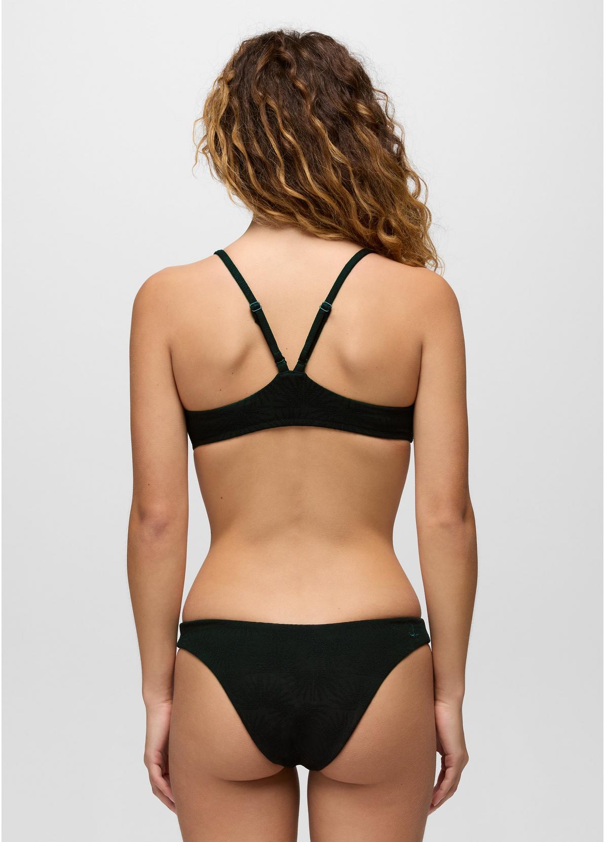 prAna W Lahari Sunburst Swim Top BLACK