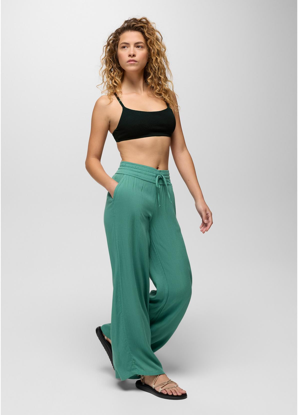 prAna W Lahari Sunburst Swim Top BLACK