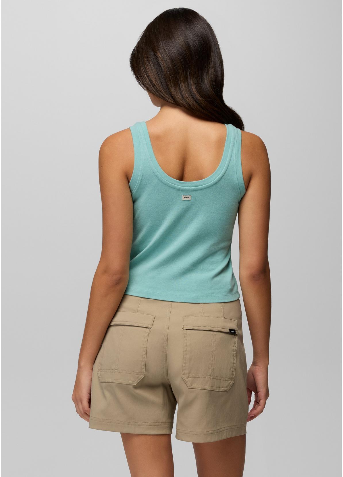 prAna W Lotus Tank Top SEAGLASS