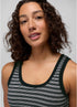 prAna W Lotus Tank Top NAUTILUS STRIPE