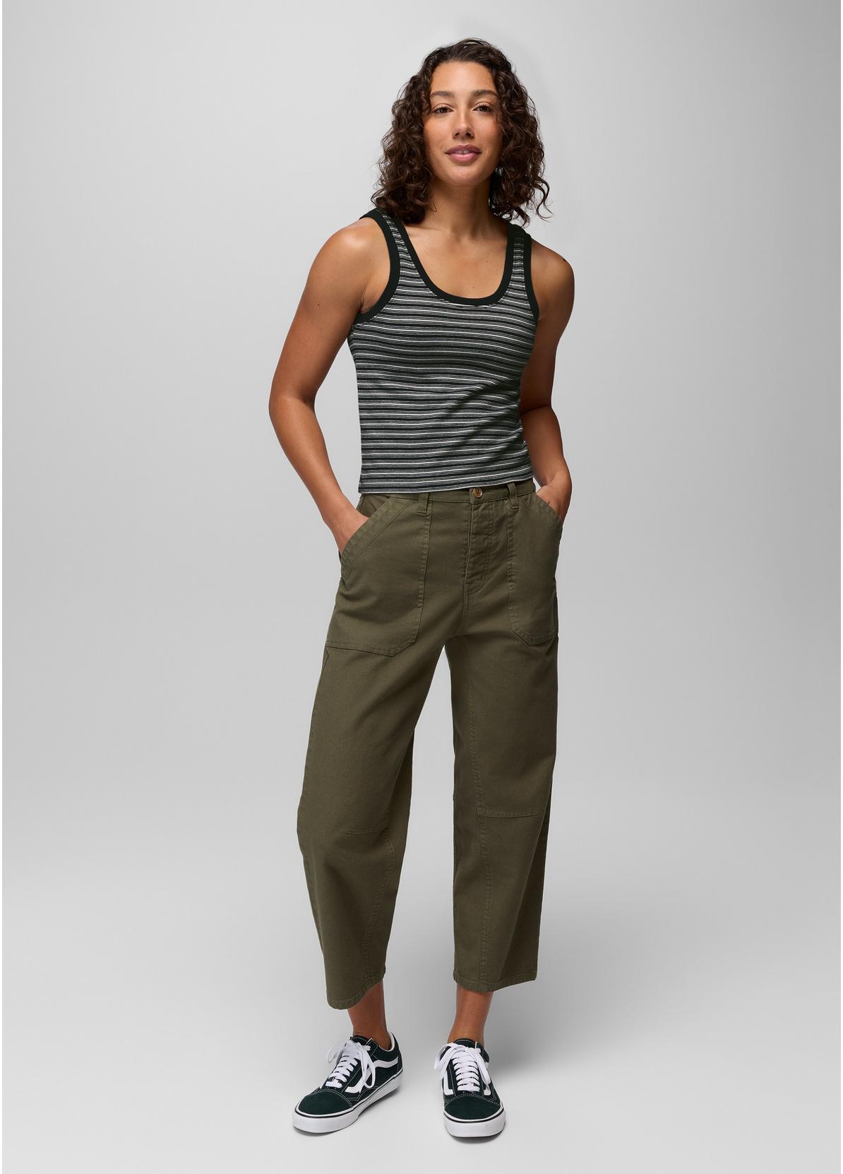 prAna W Lotus Tank Top NAUTILUS STRIPE