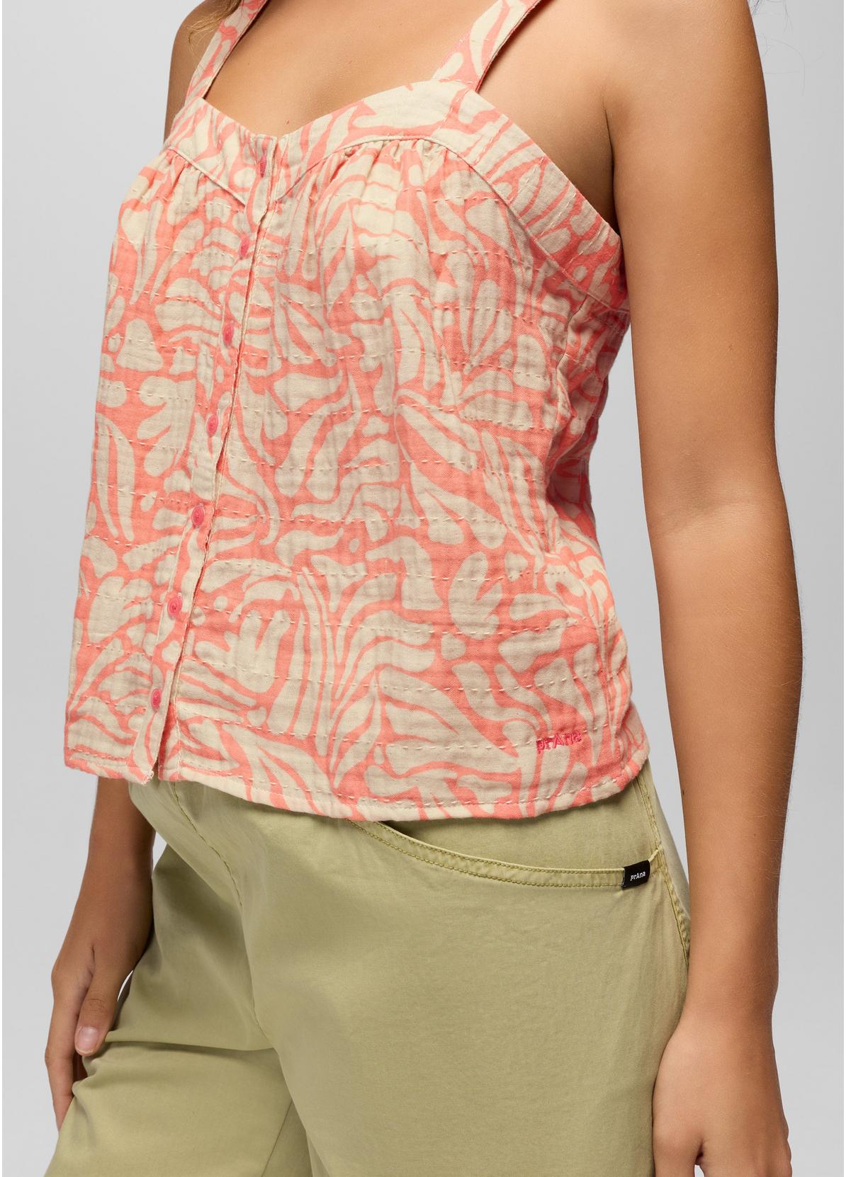 prAna W Goldie Beach Tank GUAVA