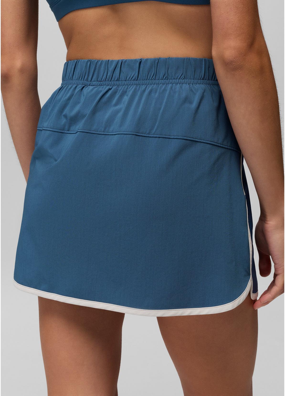 prAna W Railay Scallop Skort BLUFF BLUE