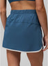 prAna W Railay Scallop Skort BLUFF BLUE