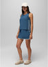 prAna W Railay Scallop Skort BLUFF BLUE