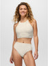 prAna W Lahari Sunburst HR Swim Bottom BEACH PEBBLE
