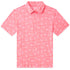 Chubbies M SS Easygoer Performance Polo CORAL