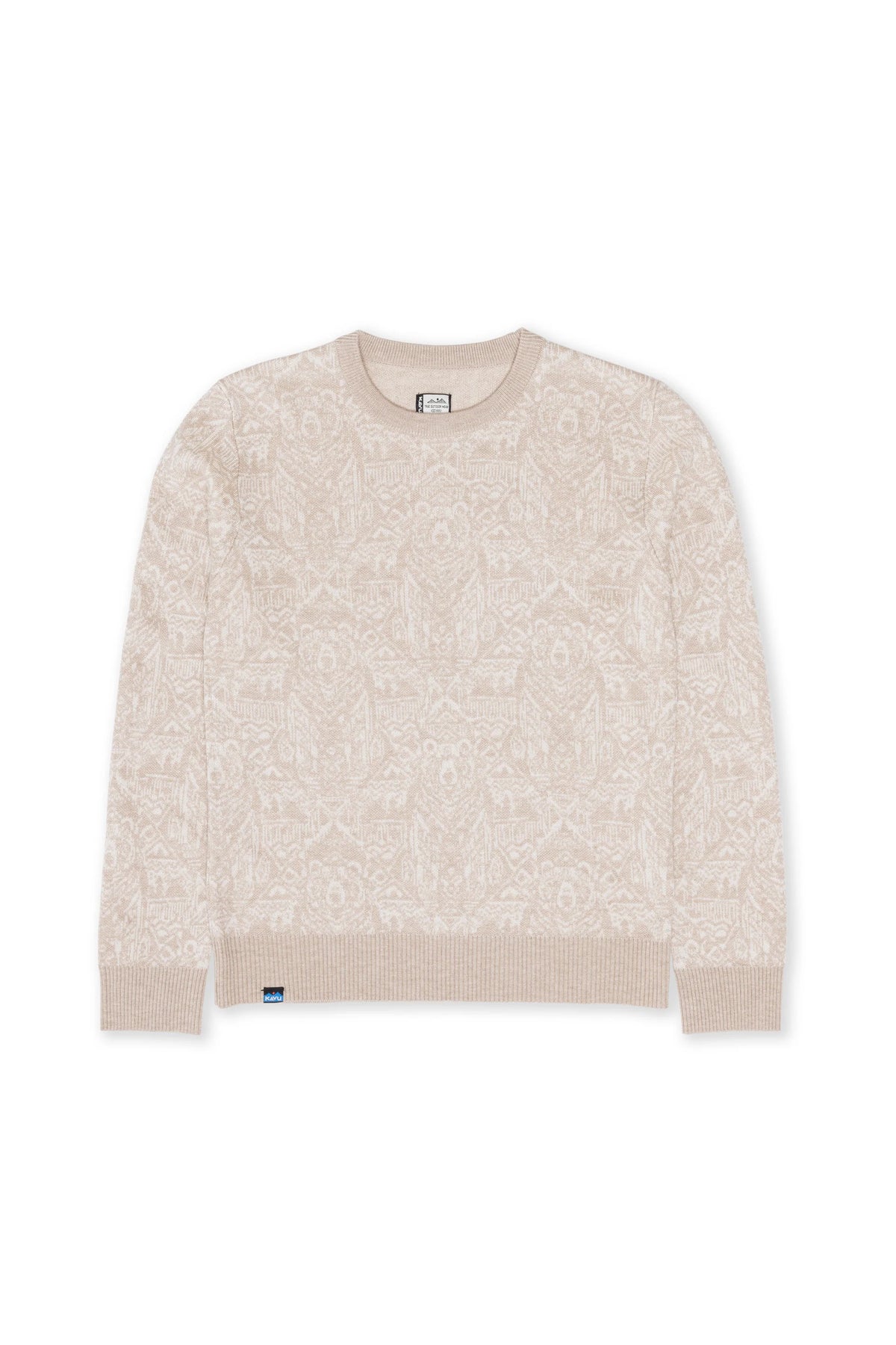 KAVU W Hillrose Sweater BEAR ME