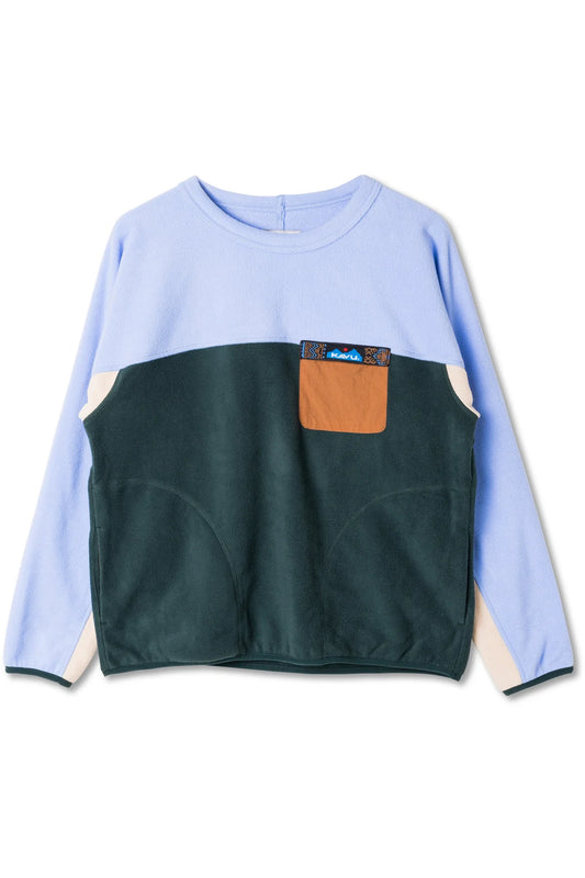 KAVU W Kelowna Crew Fleece FALL FUSE