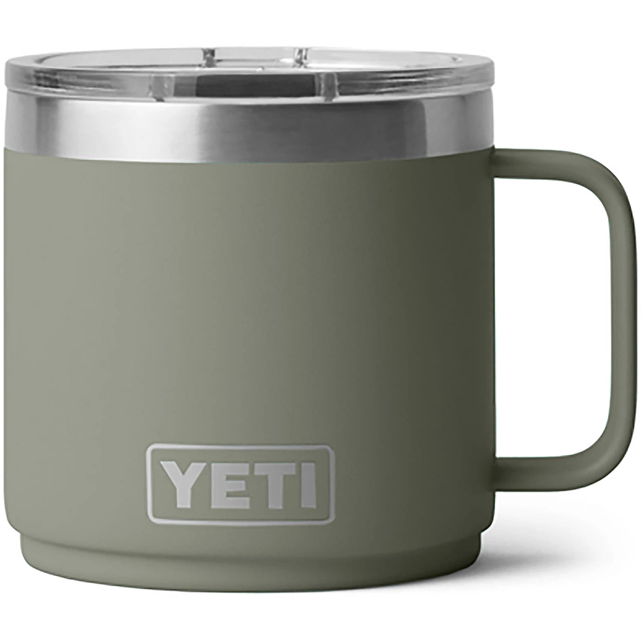 Yeti Rambler 14 oz Ceramic Lined Stackable Mug PAMPAS GREEN