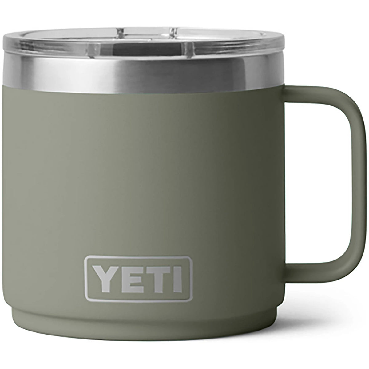 Yeti Rambler 14 oz Ceramic Lined Stackable Mug PAMPAS GREEN