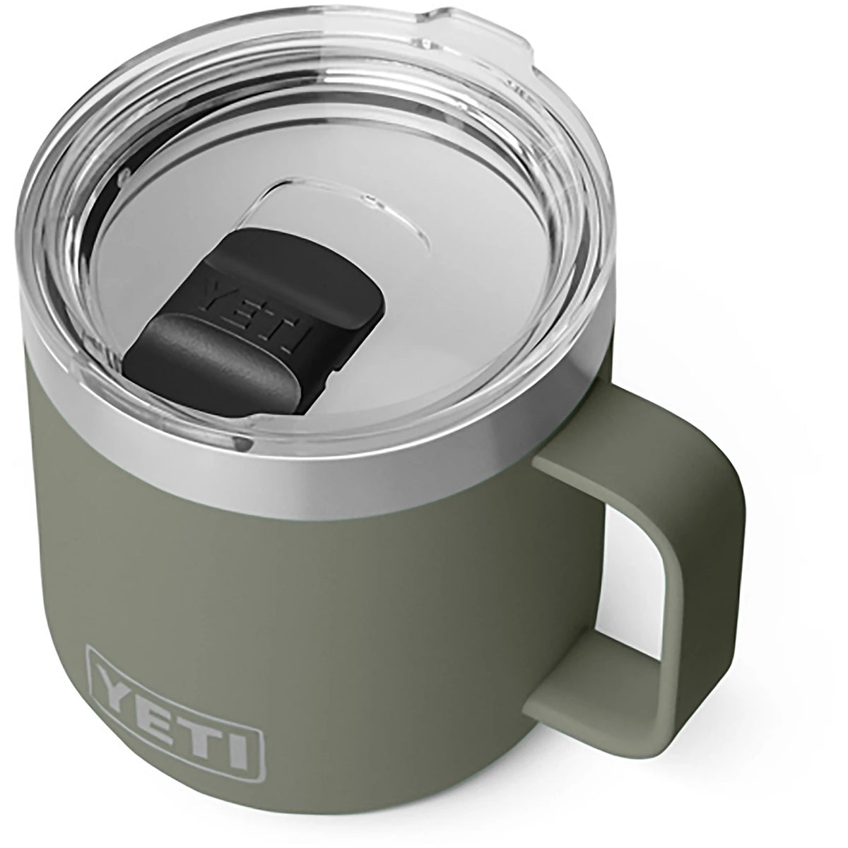 Yeti Rambler 14 oz Ceramic Lined Stackable Mug PAMPAS GREEN