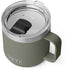 Yeti Rambler 14 oz Ceramic Lined Stackable Mug PAMPAS GREEN