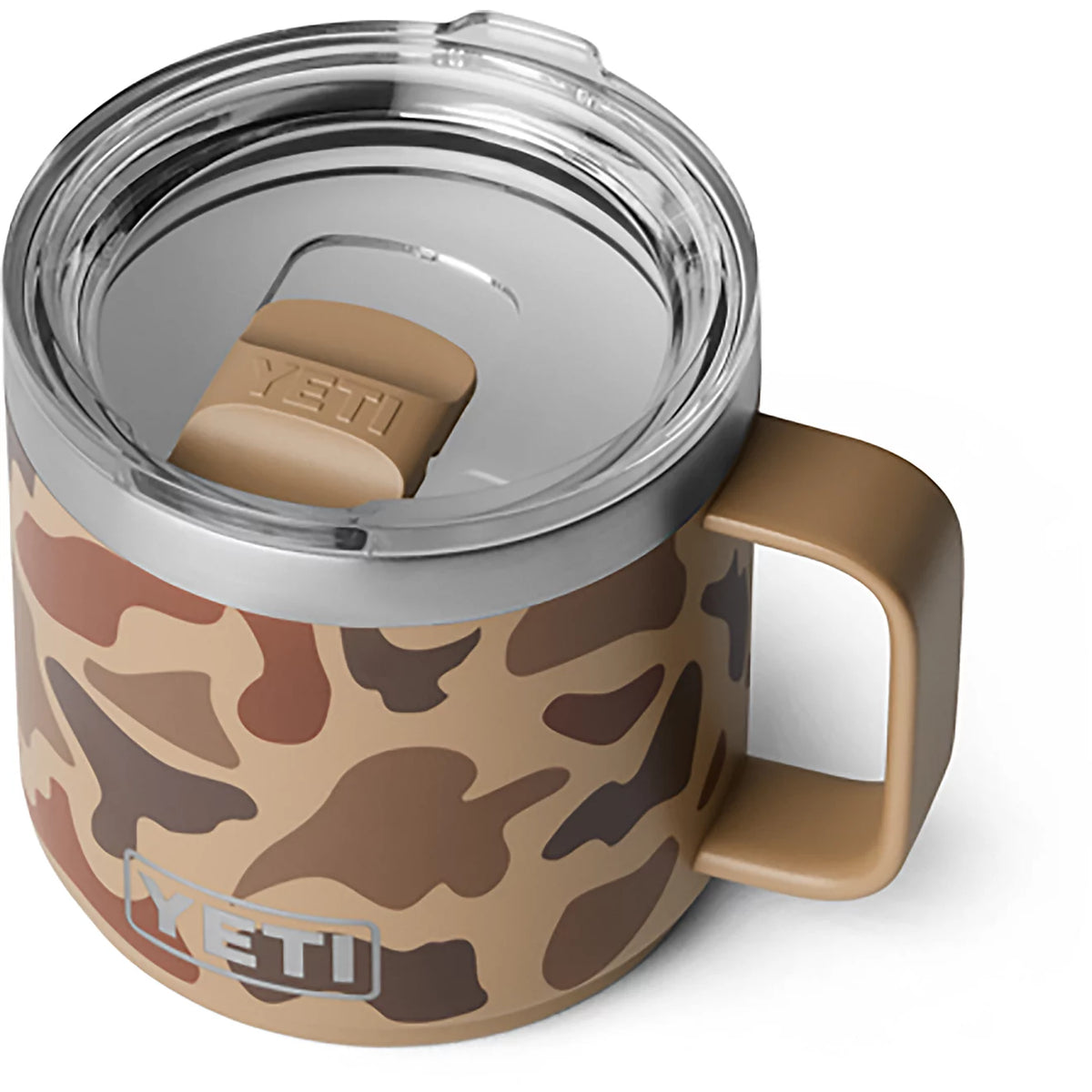 Yeti Rambler 14 oz Ceramic Lined Stackable Mug WETLANDS CAMO