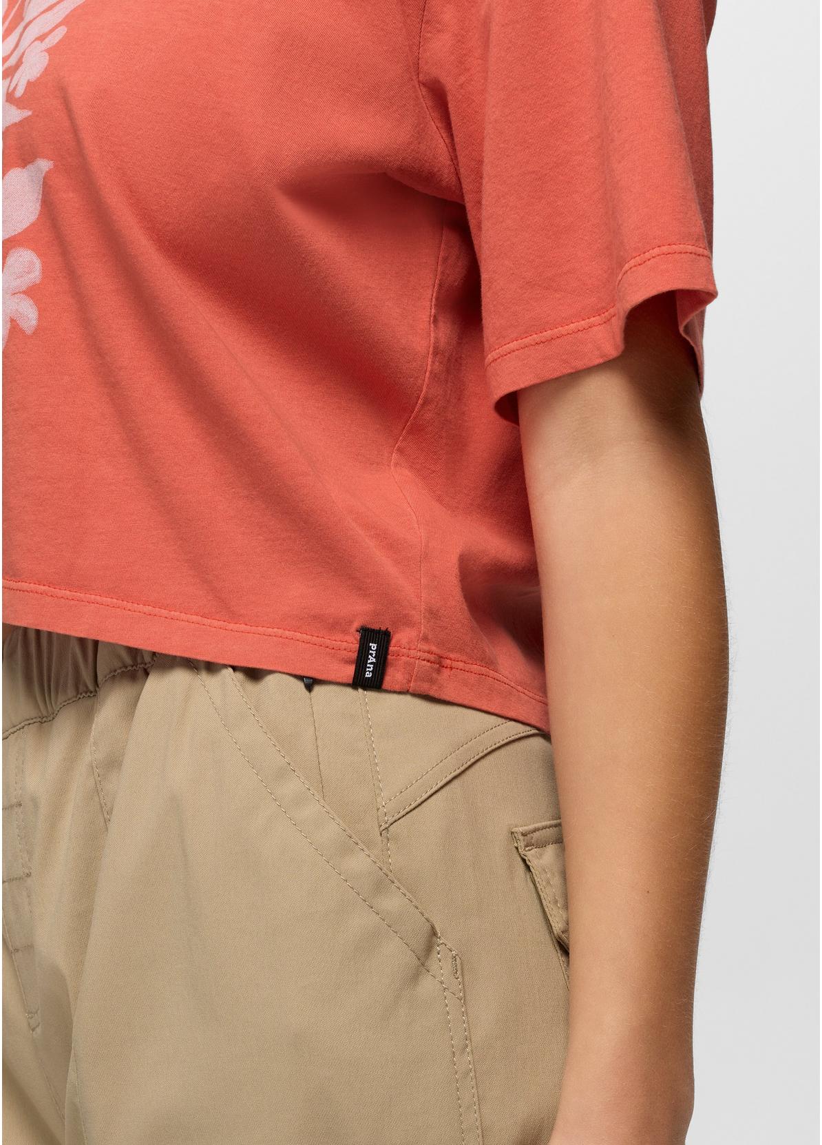 prAna W Everyday Botanical Crop LYCHEE