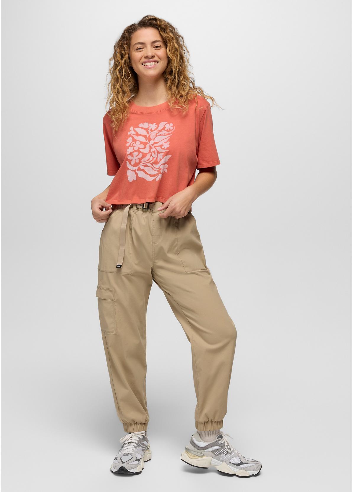 prAna W Everyday Botanical Crop LYCHEE